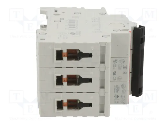 ABB S200 Interruptor magnetotérmico 3 polos 4A 6kA