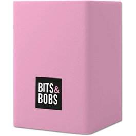 Grafoplás Cubilete de Silicona Bits&Bobs Rosa, tacto suave y flexible, resistente al agua