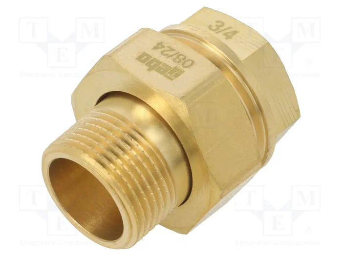 GEBO Conector Doble BL G 3/4 pulgadas