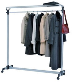 Archivo 2000 Perchero Alba de Gran Capacidad con Ruedas 540x1530x1715 mm Gris ALPMGROUP3 GS