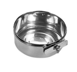 Nayeco Comedero de Acero Inoxidable con Tornillo 0,28L 9cm