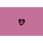 Nayeco Comedero Love Paw Acero Inoxidable Rosa, Blanco y Dorado, 0.36L