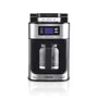 Haeger CM-10B.010A Cafetera Eléctrica de Filtro Semi-Automática, 1.25 L (10 Tazas), 1050W, Color Negro y Plata, con Pantalla LCD y Función Antigoteo