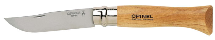 Opinel Navaja de acero inoxidable N° 9 con hoja de 9 cm Opinel Navaja de acero inoxidable N° 9 con hoja de 9 cm