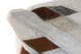 DKD Home Decor Cojin Colonial Camel Gris Piel Poliester 40 x 40 x 10 cm (2 Unidades)