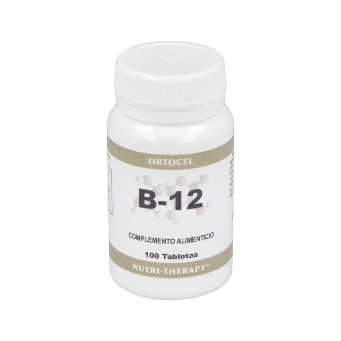 ORTOCEL NUTRI-THERAPY Vitamina B-12 500mcg 100 comprimidos ORTOCEL NUTRI-THERAPY Vitamina B-12 500mcg 100 comprimidos