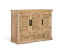 GINER Y COLOMER Aparador 3 Puertas y 2 Cajones Madera de Mango Natural
