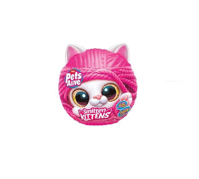 Pets Alive Smitten Kittens Serie 2 – Gatito De Peluche Interactivo Con 10 Sonidos, Biberón Y Sorpresa, Colecciona 5 Modelos (incluye Persa Ultra Raro), Para Niños +3 Años