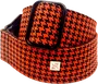 GETM Correa Guitarra Bajo Fly Hounds Tooth Orange