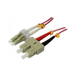 Synergy21 LWL-2-Faser-Patchkabel 3m LC-SC, 50/125 um, OM4, AD=2mm, Referencia LWL-2-Faser-Patchk. 3mtr.LC-SC