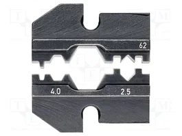 KNIPEX Mordazas para crimpar conectores solares HUBER+SUHNER