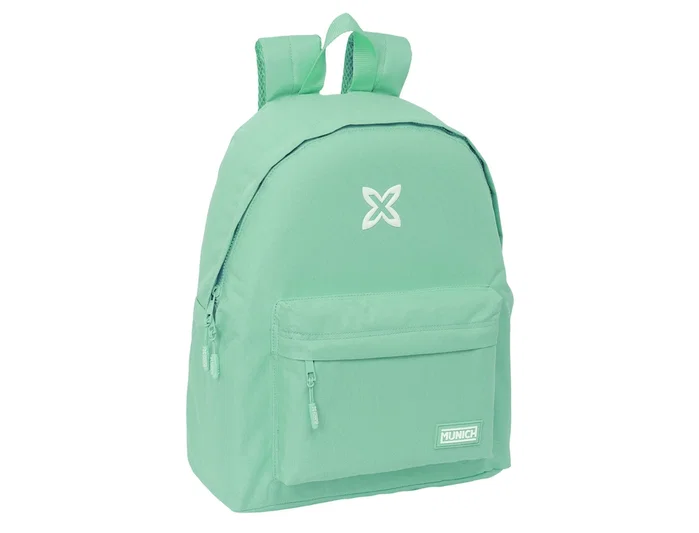 Safta Mochila Munich Basics Turquesa 420x330x150 mm