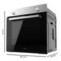 Cecotec Bolero Hexa C126000 Inox A Horno Integrable de 77 L