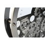DKD Home Decor Reloj de Pared de Metal y Cristal con Engranajes