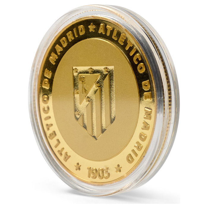 ATLETICO DE MADRID Moneda Edición Especial 1903 Colección Classic 2025-26 Acabado Oro Club Fundado 1903