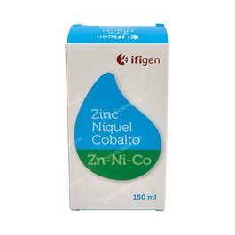 IFIGEN Oligoelemento Zinc-Niquel-Cobalto (Zn-Ni-Co) 150 ml - Complemento Alimenticio de Oligoelementos en Sinergia