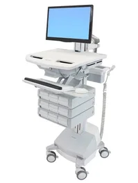 Ergotron StyleView Wagen con LCD-Gelenk SLA-Antrieb 9 Schublade