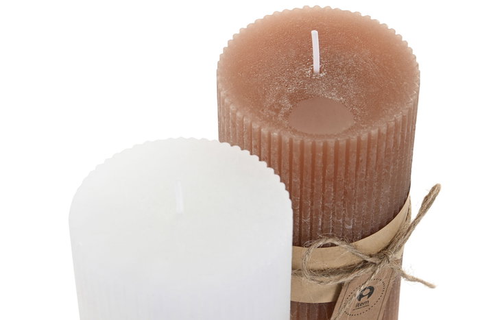 DKD Home Decor Surtido de Velas de Cera de Parafina 7x7x14 cm DKD Home Decor Surtido de Velas de Cera de Parafina 7x7x14 cm