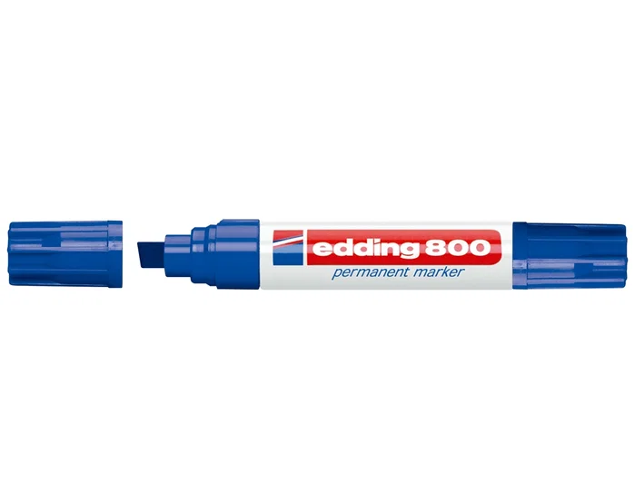 Edding Marcador Permanente 800 Azul (Set de 5)