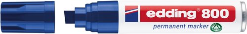 Edding Marcador Permanente 800 Azul (Set de 5)