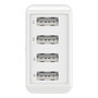 Ansmann Home Charger HC430 4xUSB 3000mA blanco