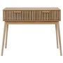 Home Deco Factory Consola Natural con 2 Cajones Klaus 100x35x80 cm