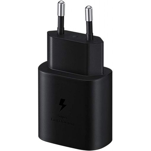 Samsung Cargador EP-TA800NBE USB Tipo C Carga Rápida 25W Negro