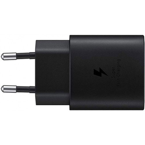 Samsung Cargador Carga Rápida 25W Negro GP-PTU021SOABQ para S9 FE Plus