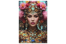 DKD Home Decor Cuadro de Cristal Templado Fotoimpreso 100x4x150 cm