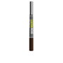 Maybelline Brow Insert Lápiz de Cejas con Gel de Fibras Doble Punta, Efecto Multiplicador Volumen 36h - #Ash Brown - 1 u