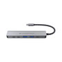 Conceptronic DONN33G Hub USB-C 6 en 1 con HDMI 4K 60Hz, Power Delivery 100W, 2x USB 3.0 y Lector de Tarjetas - Compatible con Portátil, Tablet