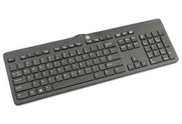HP Teclado USB Business Slim, Negro