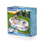 Bestway Piscina Hinchable Eliptica 229x152x51 cm +6 Años Jardin 54066