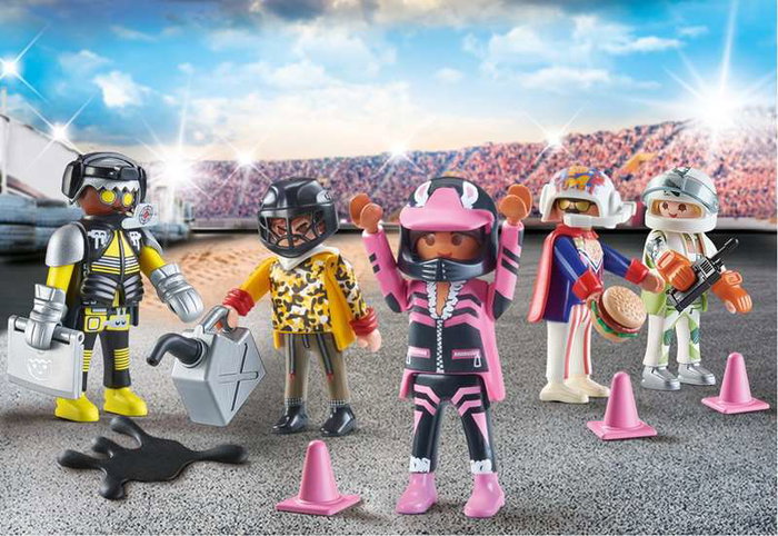 Playmobil My Figures 71399 Stunt Show Set de Figuras Reconfigurables