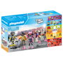 Playmobil My Figures 71399 Stunt Show Set de Figuras Reconfigurables