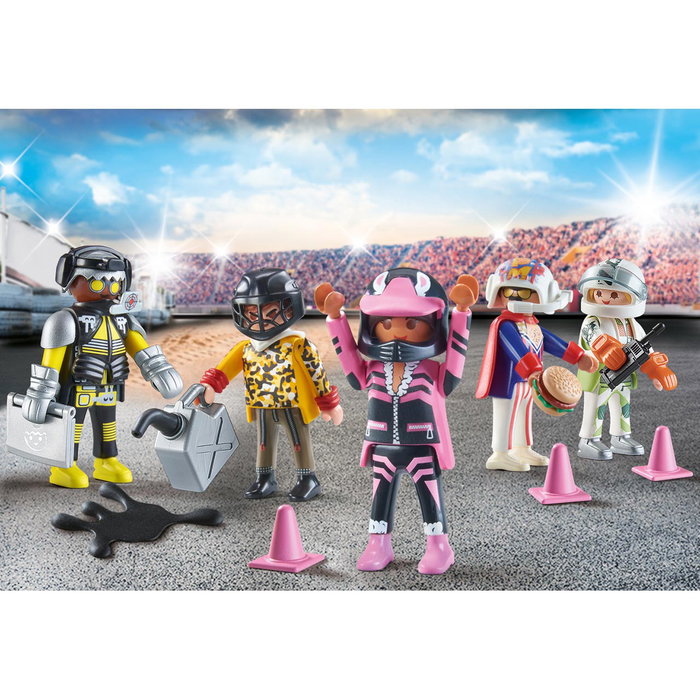 Playmobil My Figures 71399 Stunt Show Set de Figuras Reconfigurables