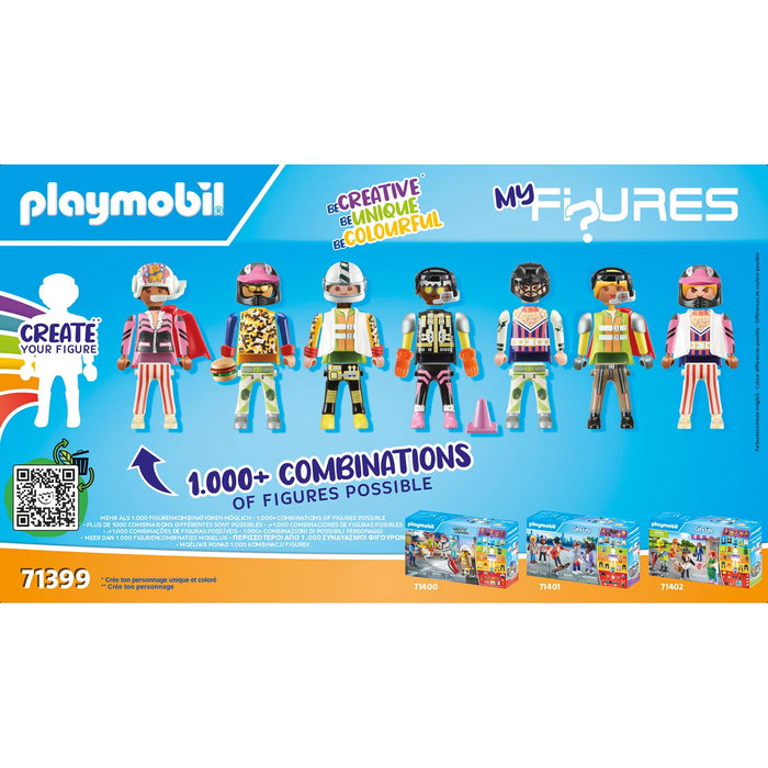 Playmobil My Figures 71399 Stunt Show Set de Figuras Reconfigurables