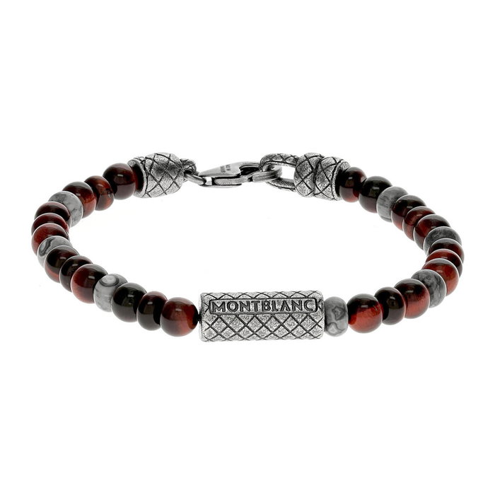 Montblanc MB12616368 Pulsera de Plata y Cuentas Montblanc MB12616368 Pulsera de Plata y Cuentas