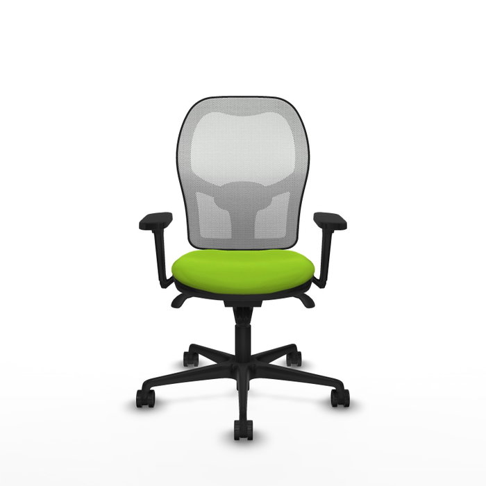 PIQUERAS Y CRESPO Silla de oficina Jorquera con mecanismo Sincro, Pistacho y Blanco PIQUERAS Y CRESPO Silla de oficina Jorquera con mecanismo Sincro, Pistacho y Blanco