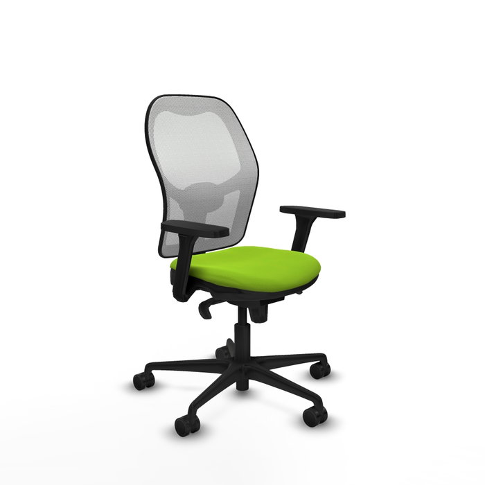 PIQUERAS Y CRESPO Silla de oficina Jorquera con mecanismo Sincro, Pistacho y Blanco PIQUERAS Y CRESPO Silla de oficina Jorquera con mecanismo Sincro, Pistacho y Blanco
