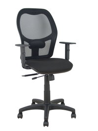 PIQUERAS Y CRESPO Silla de oficina Alocén, Sincro/Traslack, Negro