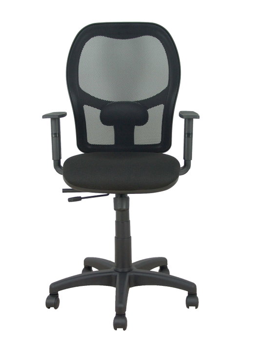 PIQUERAS Y CRESPO Silla Alocén traslack malla y asiento bali negro