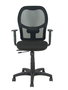 PIQUERAS Y CRESPO Silla Alocén traslack malla y asiento bali negro