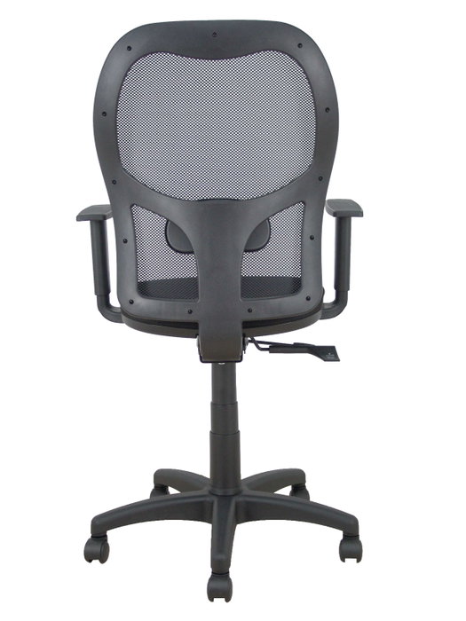 PIQUERAS Y CRESPO Silla Alocén traslack malla y asiento bali negro