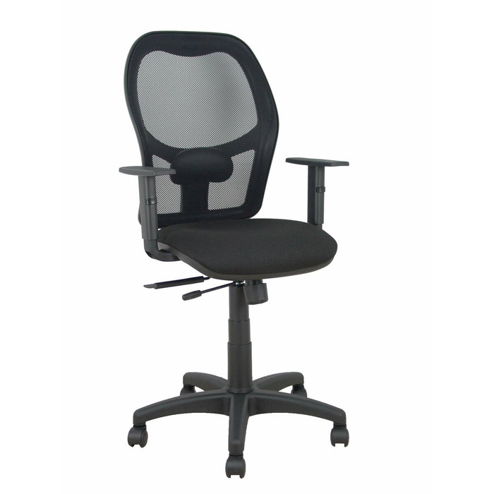 PIQUERAS Y CRESPO Silla de oficina Alocén, Sincro/Traslack, Negro