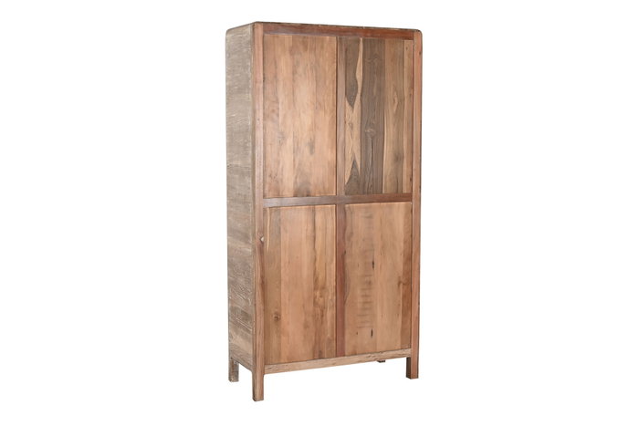 DKD Home Decor Armario Alpino Natural 90 x 180 x 38 cm Teca Reciclada DKD Home Decor Armario Alpino Natural 90 x 180 x 38 cm Teca Reciclada