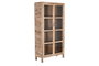 DKD Home Decor Armario Alpino Natural 90 x 180 x 38 cm Teca Reciclada