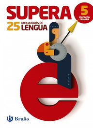 BRUÑO, Supera 25 dificultades lengua 5º primaria - AA.VV.