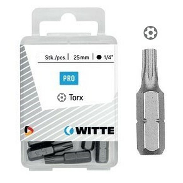 Juego de puntas WITTE TX Torx 5 Unidades
