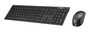 ASUS W2500 Teclado y Ratón Inalámbrico RF, Juego, QWERTY, Negro